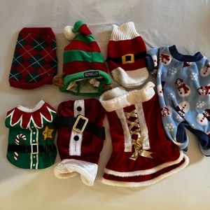 Small dog Xmas outfits
